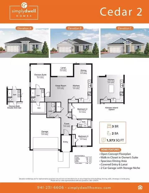 Floorplan - 4638 Hawthorn Ave, Parrish, FL 34219 photo 1 of 1
