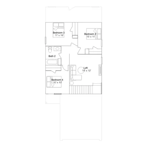 Floorplan - 6011 Singing Trl, Von Ormy, TX 78073 photo 2 of 2