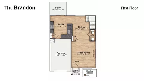 Floorplan - 1273 Skystone Loop NE #LOT 19, Supply, NC 28462 photo 1 of 2