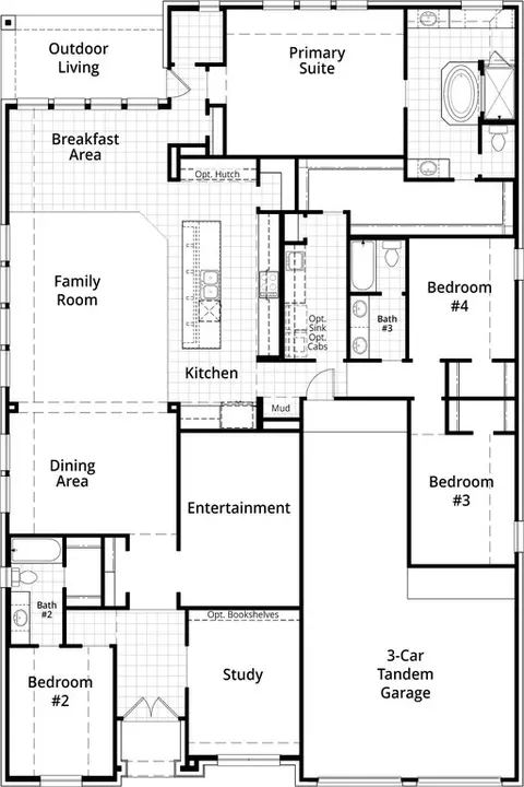 Floorplan - 6 Creeks 70s, Kyle, TX 78640 photo 1 of 1