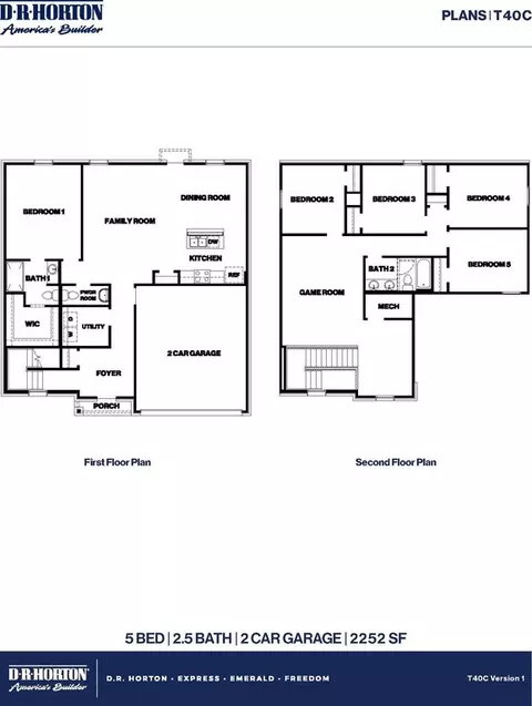 Floorplan - 4212 Marigold Meadows Ct, Conroe, TX 77303 photo 1 of 1