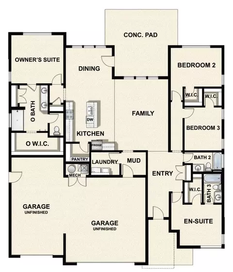 Floorplan - 345 S 400 E, Ivins, UT 84738 photo 1 of 1