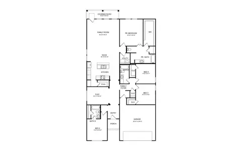 Floorplan - 5307 Wittenberg Way, Spring, TX 77379 photo 1 of 1