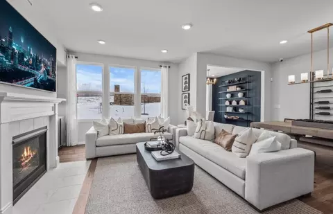 Living - 5506 E Spaniel Dr, Ann Arbor, MI 48108 photo 3 of 4