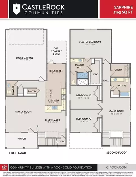 Floorplan - 173 Verdin Ave, Kyle, TX 78640 photo 1 of 1