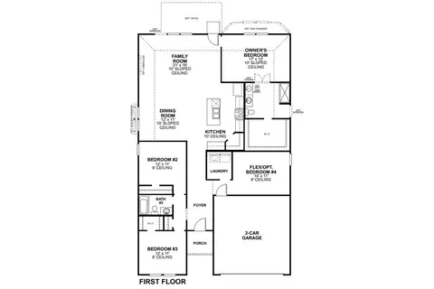 Floorplan - 7304 Poplar Dr, Argyle, TX 76226 photo 1 of 3