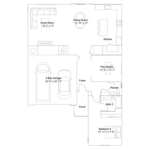 Floorplan - 2118 Trojan St, Manteca, CA 95336 photo 1 of 2