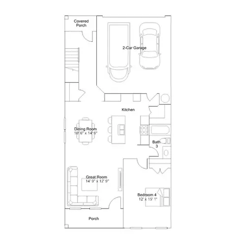 Floorplan - 330 Marmalade Sky Ln, Wake Forest, NC 27587 photo 1 of 2