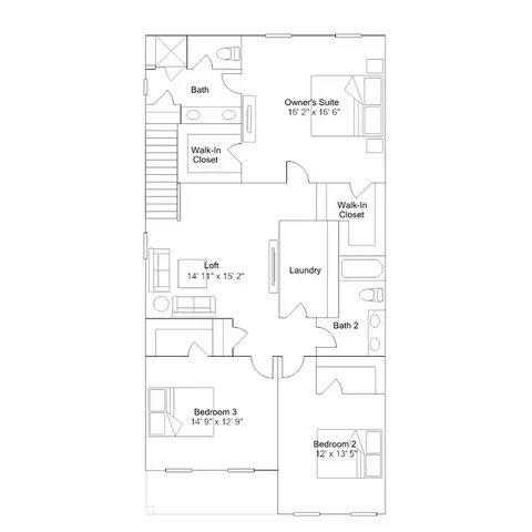 Floorplan - 330 Marmalade Sky Ln, Wake Forest, NC 27587 photo 2 of 2