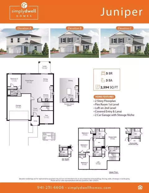 Floorplan - 4638 Hawthorn Ave, Parrish, FL 34219 photo 1 of 1