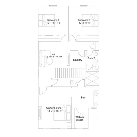 Floorplan - 5950 E Tower Ave, Fresno, CA 93727 photo 2 of 2