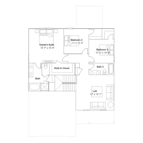 Floorplan - 200 Stoddard Ln, Garner, NC 27529 photo 6 of 6