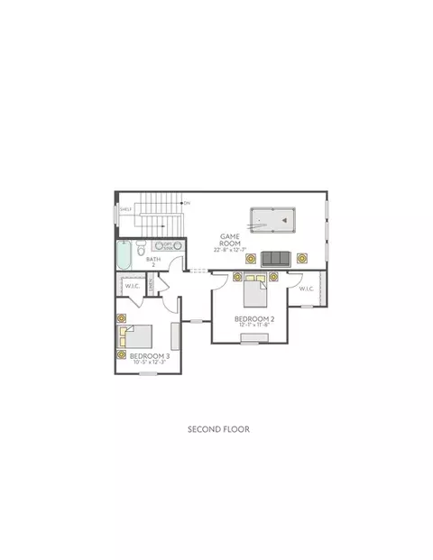 Floorplan - 209 Simba St, Georgetown, TX 78626 photo 2 of 3