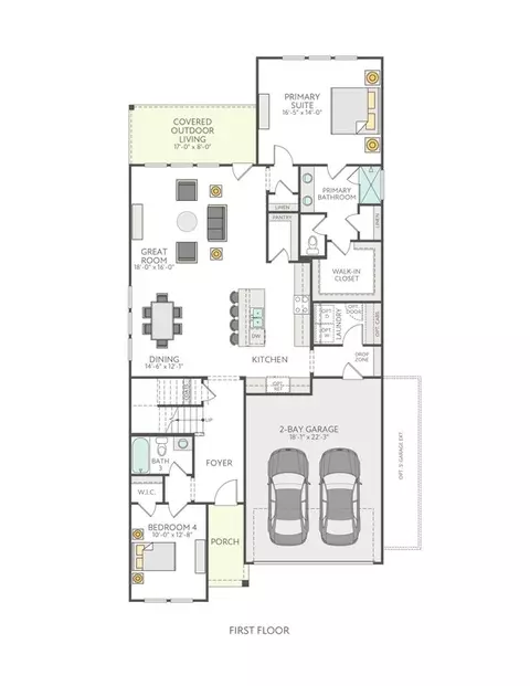 Floorplan - 209 Simba St, Georgetown, TX 78626 photo 1 of 3
