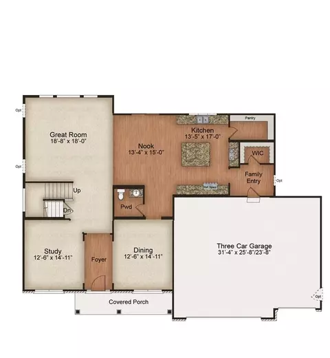 Floorplan - Cambrium Ct., Wentzville, MO 63385 photo 2 of 2