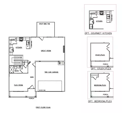 Floorplan - 94 Jacoby Dr, Fairburn, GA 30213 photo 1 of 2