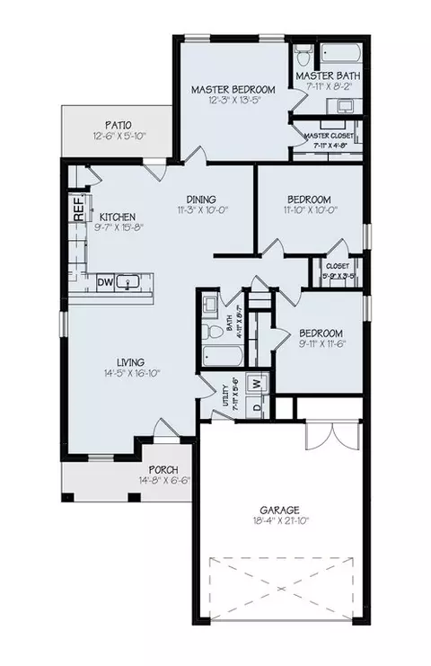 Floorplan - 8511 24th St, Lubbock, TX 79407 photo 1 of 1