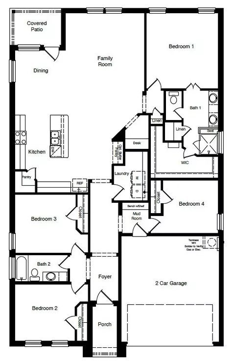 Floorplan - 15044 Elite Dr, Aledo, TX 76008 photo 1 of 1