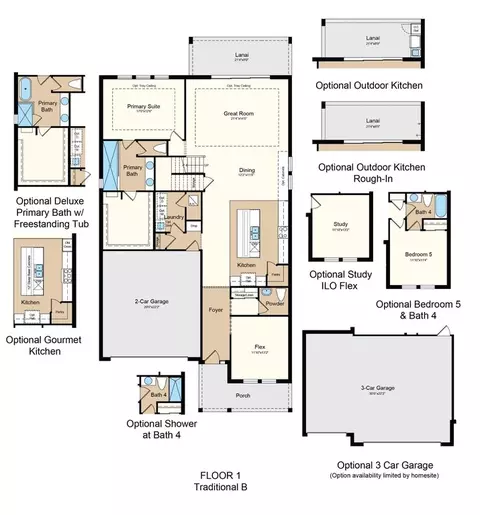 Floorplan - 5292 Goldfinch Dr, Saint Cloud, FL 34771 photo 2 of 2