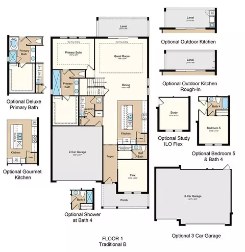 Floorplan - 5292 Goldfinch Dr, Saint Cloud, FL 34771 photo 1 of 1