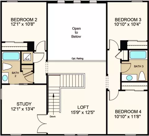 Floorplan - 3862 Windward Dr, Cocoa, FL 32926 photo 3 of 3