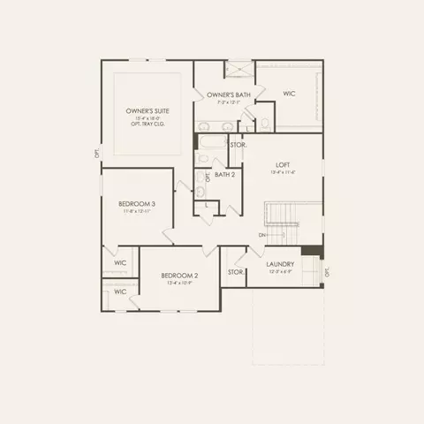 Floorplan - 12823 S Vicarage Dr, Plainfield, IL 60585 photo 2 of 4