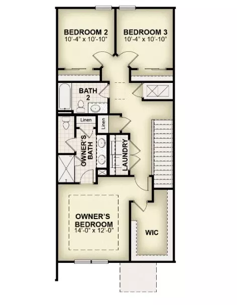 Floorplan - 4965 Loyalty Dr, Saint Cloud, FL 34772 photo 2 of 2