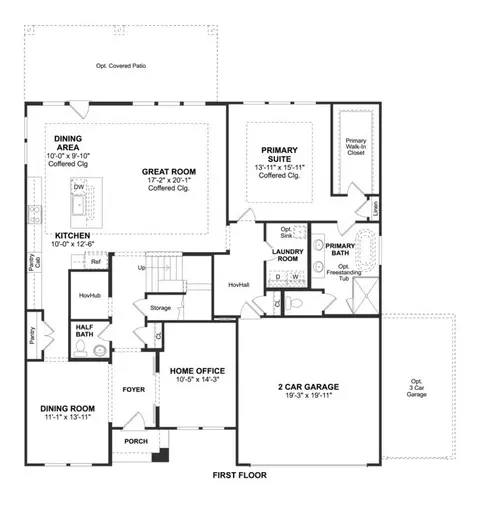 Floorplan - 1021 Dws Pass, Conroe, TX 77306 photo 1 of 2