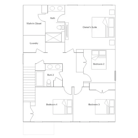 Floorplan - 2805 Haven Dr, Murfreesboro, TN 37127 photo 2 of 2