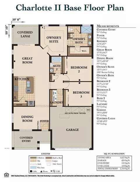 Floorplan - 51 E Diamond Dr, Palm Coast, FL 32164 photo 1 of 1