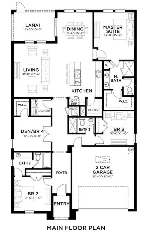Floorplan - 6211 SW 95 Pl, Ocala, FL 34476 photo 1 of 1