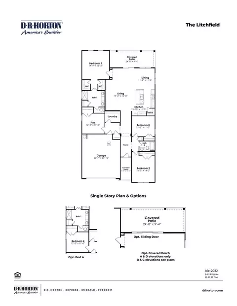Floorplan - 2983 Fish Hawk Ln, Florence, SC 29505 photo 1 of 1