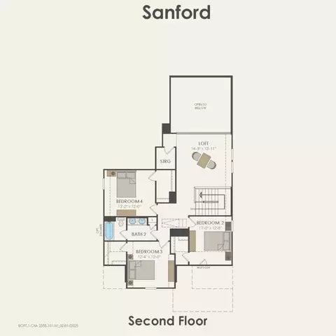 Floorplan - 11045 Abbotsbury Rd, Haslet, TX 76052 photo 2 of 4