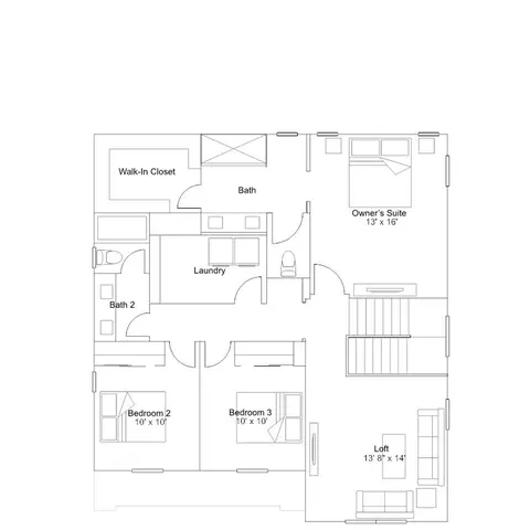 Floorplan - 7963 Black Ledge Way, Antelope, CA 95843 photo 3 of 3