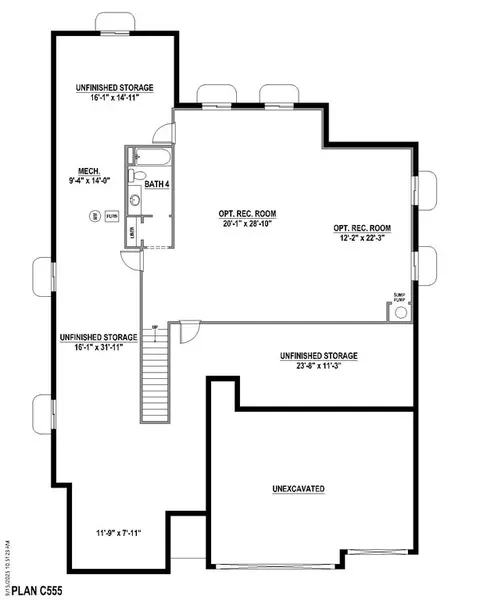 Floorplan - 2093 Falling Leaf, Windsor, CO 80550 photo 5 of 6