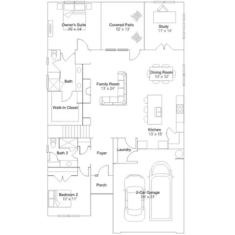 Floorplan - 5472 Redbud Rd, Lancaster, SC 29720 photo 1 of 3