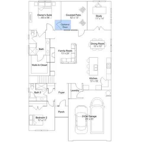 Floorplan - 5472 Redbud Rd, Lancaster, SC 29720 photo 2 of 3