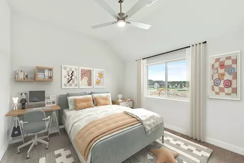 Bedroom - 144 Burnett Dr, Lavon, TX 75166 photo 4 of 6