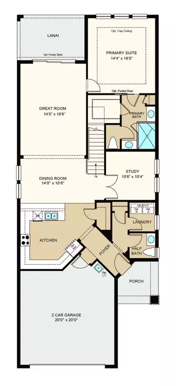 Floorplan - 13610 Cornerstone Way, Parrish, FL 34219 photo 1 of 4