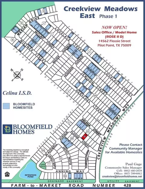 View/Area - 14562 Flossie St, Celina, TX 75009 photo 7 of 7