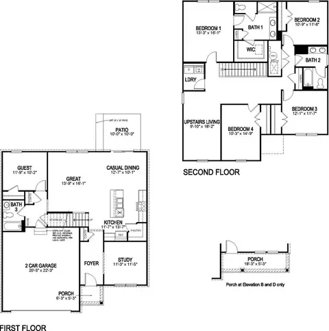 Floorplan - Haven Boulevard, Fort Wayne, IN 46804 photo 1 of 1