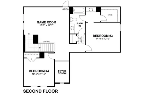 Floorplan - 828 Sanger Ln, Leander, TX 78641 photo 2 of 2