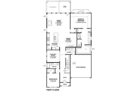 Floorplan - 5100 Edge Way, Argyle, TX 76226 photo 2 of 4