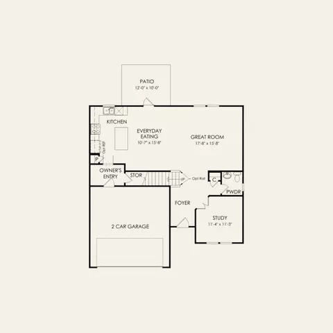 Floorplan - 3810 Pee Dee St, Monroe, NC 28110 photo 1 of 4