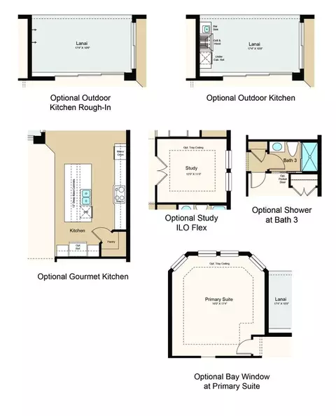 Floorplan - 1009 Tassleflower Trl, Saint Cloud, FL 34771 photo 2 of 2