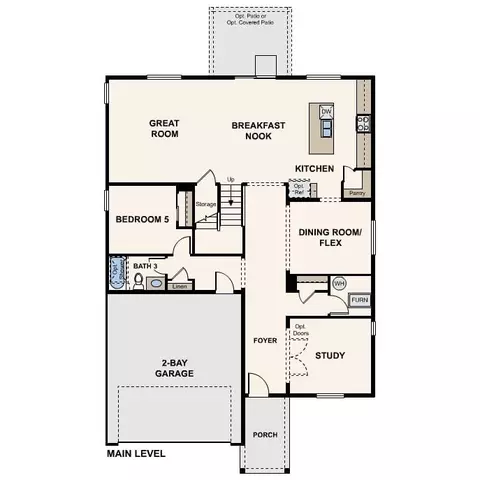 Floorplan - 986 Rhapsody Dr, Windsor, CO 80550 photo 1 of 4