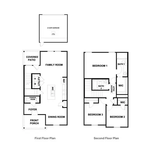 Floorplan - 223 Constanza Trl, Bastrop, TX 78602 photo 1 of 1