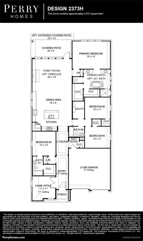 Floorplan - 2209 Pinner Ct, Celina, TX 75009 photo 1 of 1