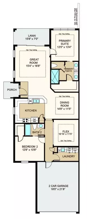 Floorplan - 10614 Eclipse St, Sarasota, FL 34241 photo 1 of 1