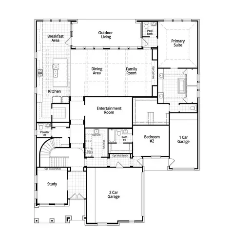 Floorplan - 3940 Sunrise Ln, Prosper, TX 75078 photo 1 of 2